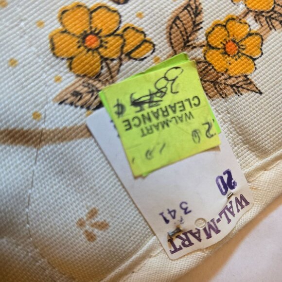 Vintage Butterfly Kitchen Pot Holder Wooden Ring NOS New Old Stock Retro - Picture 6 of 12